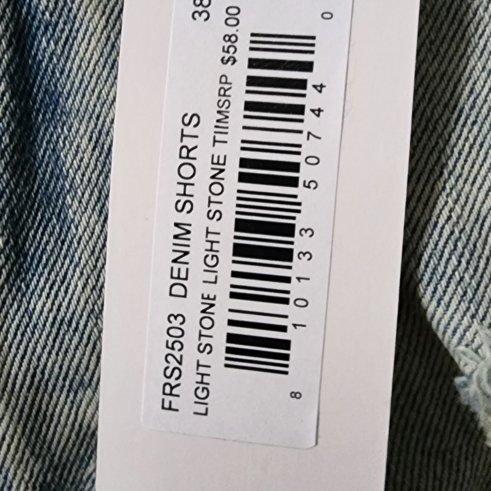 First Row Denim Jorts - Picture 4 of 9